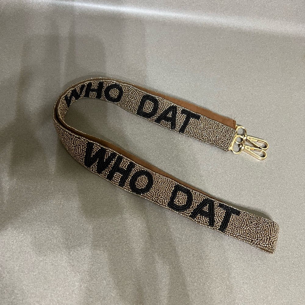 Saints Beaded Purse Strap